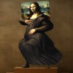 画像絵画の世界から脱出できないAIモナリザのユニークな特異性