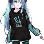 【画像】僕「初音ミクが水バイク運転してる絵を生成するのだ」 AI君「ほーい」→結果