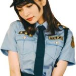 【画像】JKさんの警察のコスプレ、明らかに違反していると話題にｗｗｗｗｗ