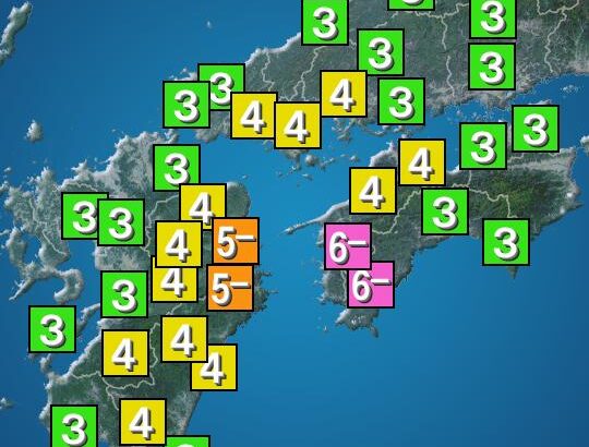 【緊急画像】今回の地震、激ヤバだった