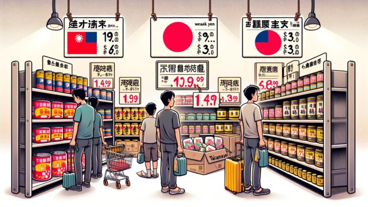 【悲報】台湾「円安で台湾製品とほぼ同価格。みな日本製を選んでしまう」　円安に恨み節