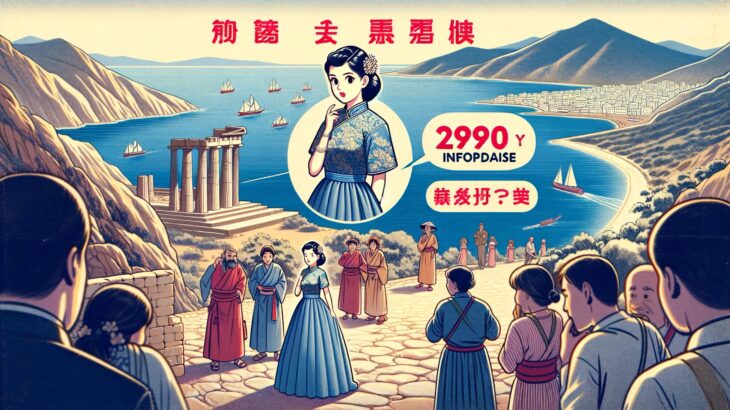 【画像】ギリシャ旅行中の佳子さまが着てる服、中国製の2990円の安物だった…貧しくなった日本人を象徴。