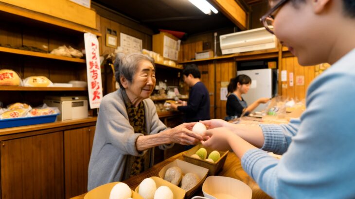 【画像】「人がいいのがひと目で分かる」おにぎり屋さんがコチラ←言うほど人が良さそうか？