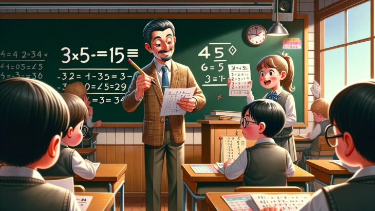 【悲報】小学生「３×５=１５」先生「う～ん、ペケｗ」