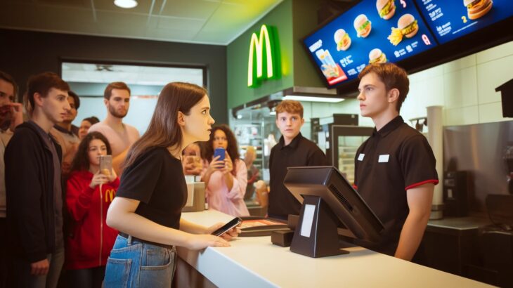 女性「被害者です。マクドナルド店員の対応が最悪でした…」