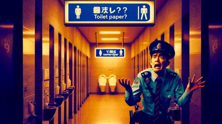 警官「漏れそうだけど紙がないよ。女子トイレにないか？」刑事「トイレは別階にもあるはず。妙だな…」→逮捕