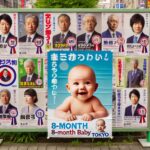 【公開処刑】都知事選ポスター枠に生後8カ月の息子の写真を貼った男さん、全てを失うｗｗｗｗ