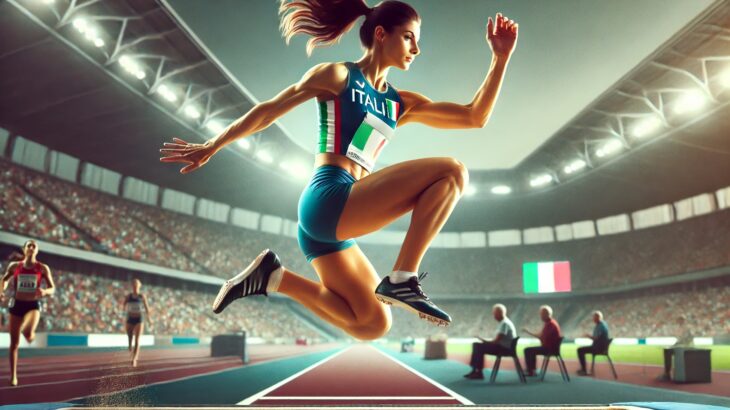 【画像あり】イタリアの女子走り幅跳び選手(１８歳)さん、跳んだ後、Tバック状態になってしまう【pickup】