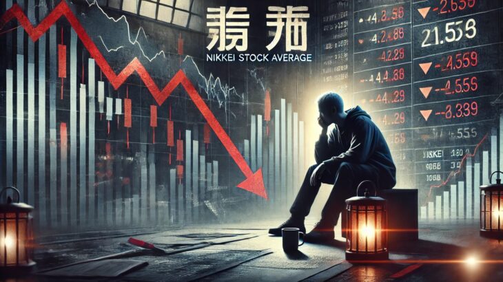 【地獄】日経平均さん、ひっそりと逝くwwwwwwwwwwwwwwww