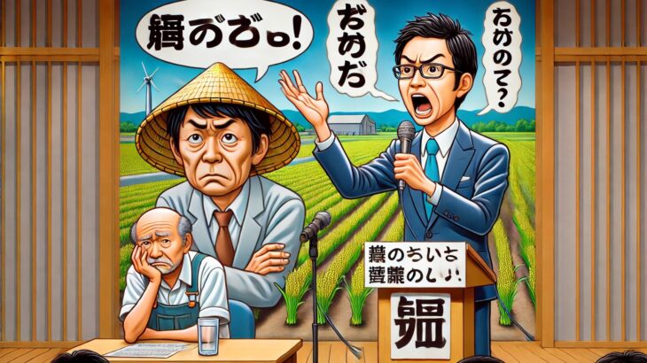 ほんこん「コメは作りゃ良いだけ。備蓄米出せば良いだけ。値段釣り上げるな」 米農家「ほんこんさん…」