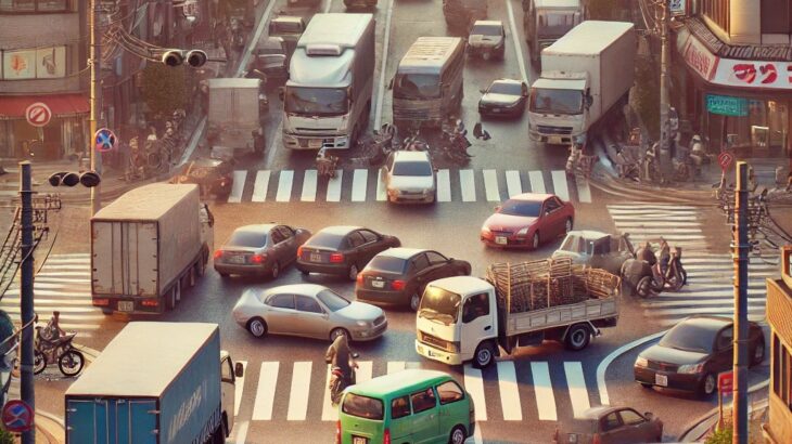 【地獄絵図】日本の道路、もうめちゃくちゃ。。。