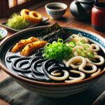 【緊急画像】福岡のうどん、真っ黒ｗｗｗｗｗｗｗｗｗ