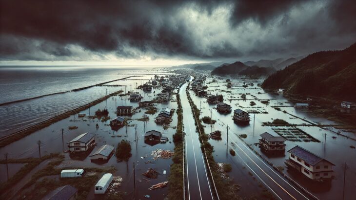 【地獄絵図】能登、水没。。。