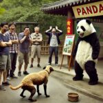 【衝撃画像】中国の動物園の偽パンダ、ワンと吠えて即バレするｗｗｗｗｗ