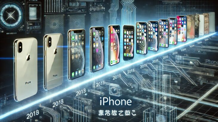 【画像】iPhoneの進化が一目で分かる画像をご覧くださいｗｗｗｗｗｗｗｗ