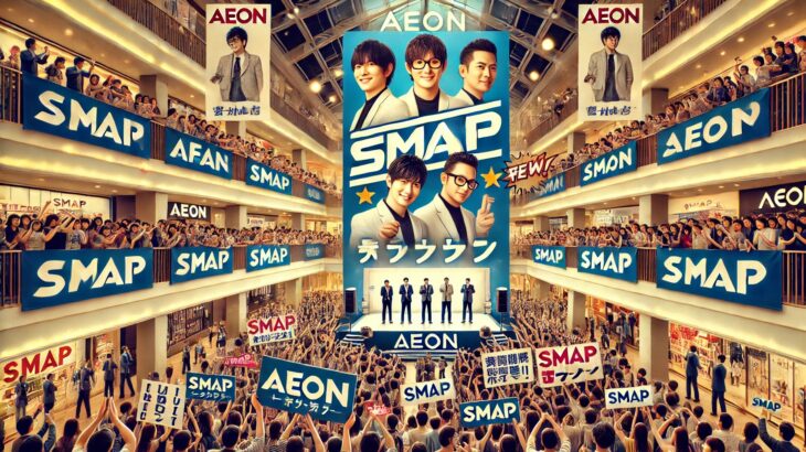 【速報】SMAP、イオンモールに集結。