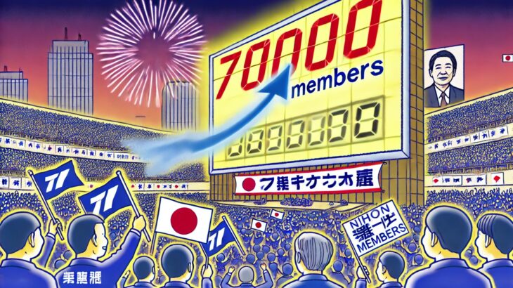 【速報】日本保守党、自民党選挙の結果を受け党員が一気に70,000人突破ｗｗｗｗｗｗｗｗ