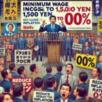 【悲報】立憲民主党が公約を発表、最低賃金1500円に上げて物価上昇率は0%超に下げるという意味不明内容