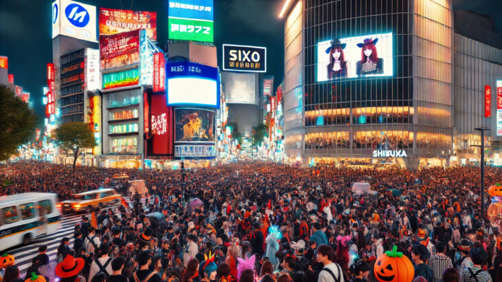 【衝撃】ハロウィーン禁止になった渋谷の現在がヤバすぎる模様ｗｗｗｗ