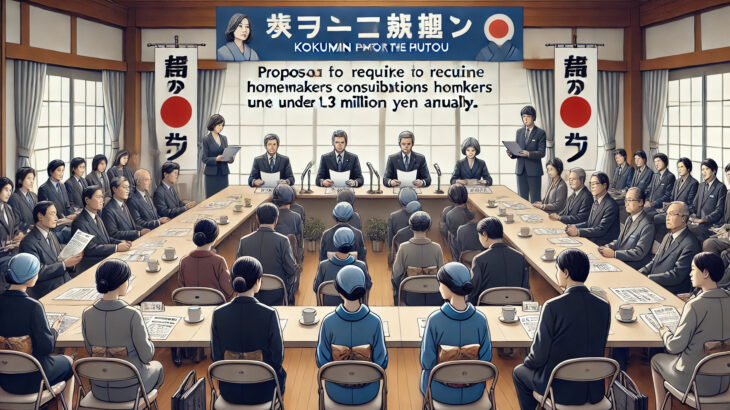 【緊急】国民民主党｢年収130万円未満の主婦にも年金払わせる。｣　→　年収の壁、完全崩壊へｗｗｗｗ